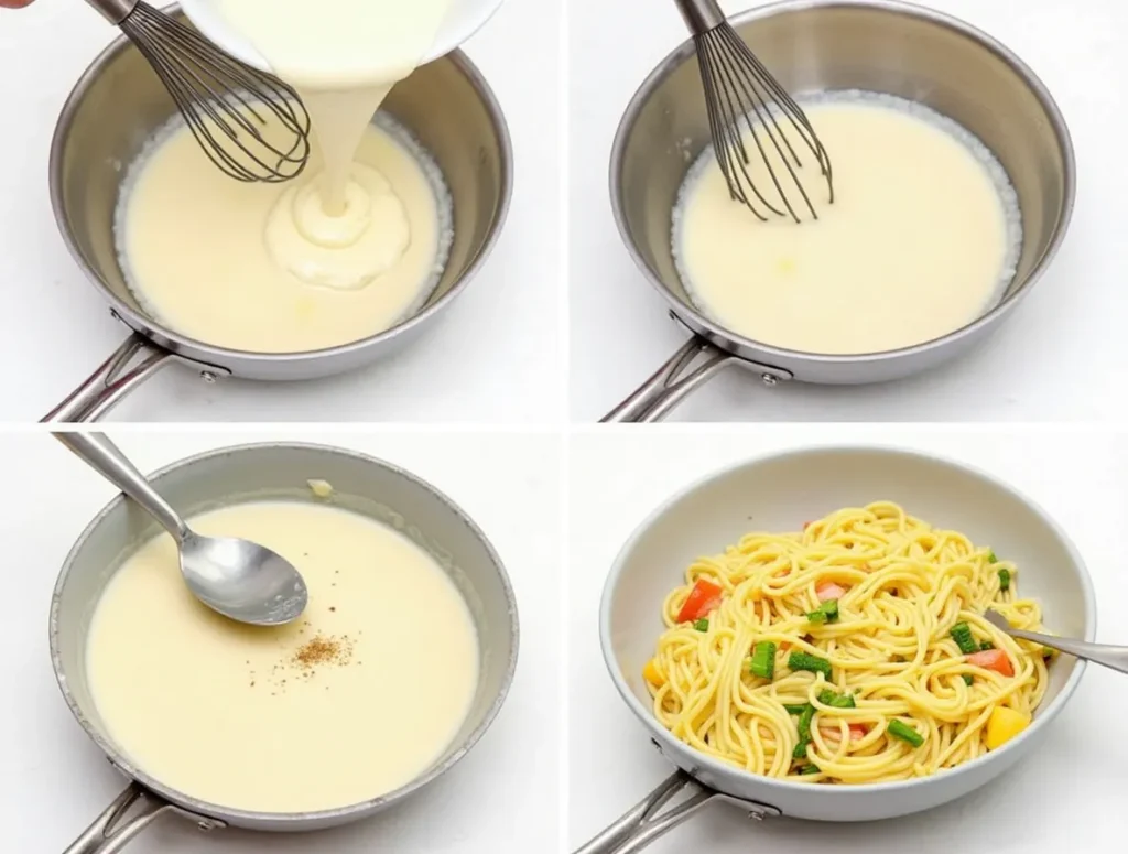 white sauce recipe