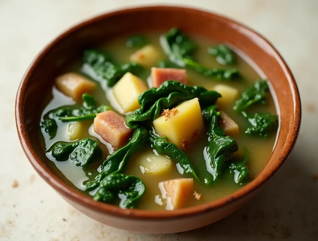 turnip green soup