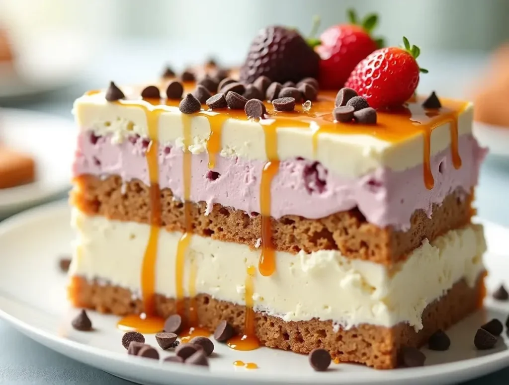 homemade ice cream cake