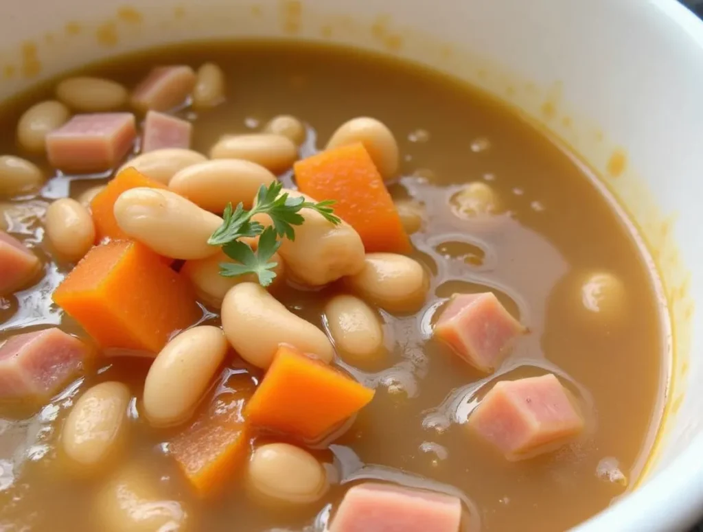 navy bean and ham soup