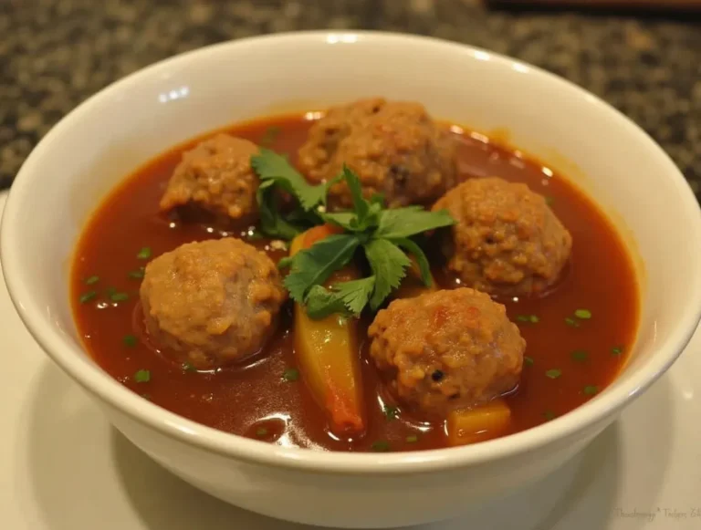 mexican meatball soup albondigas