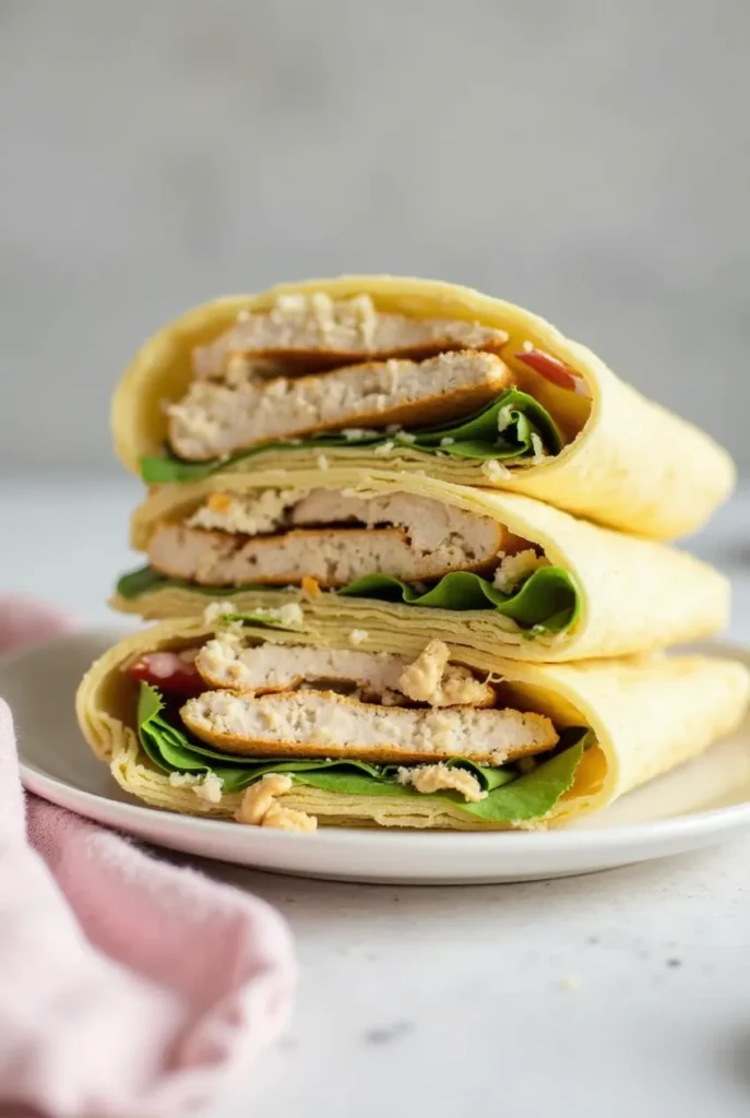 how to make chicken wraps
