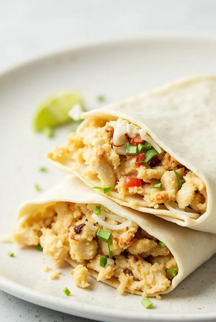 chicken tortilla wrap