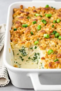 chicken and stuffing casseroles
