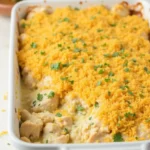 chicken and dressing casserole stove top