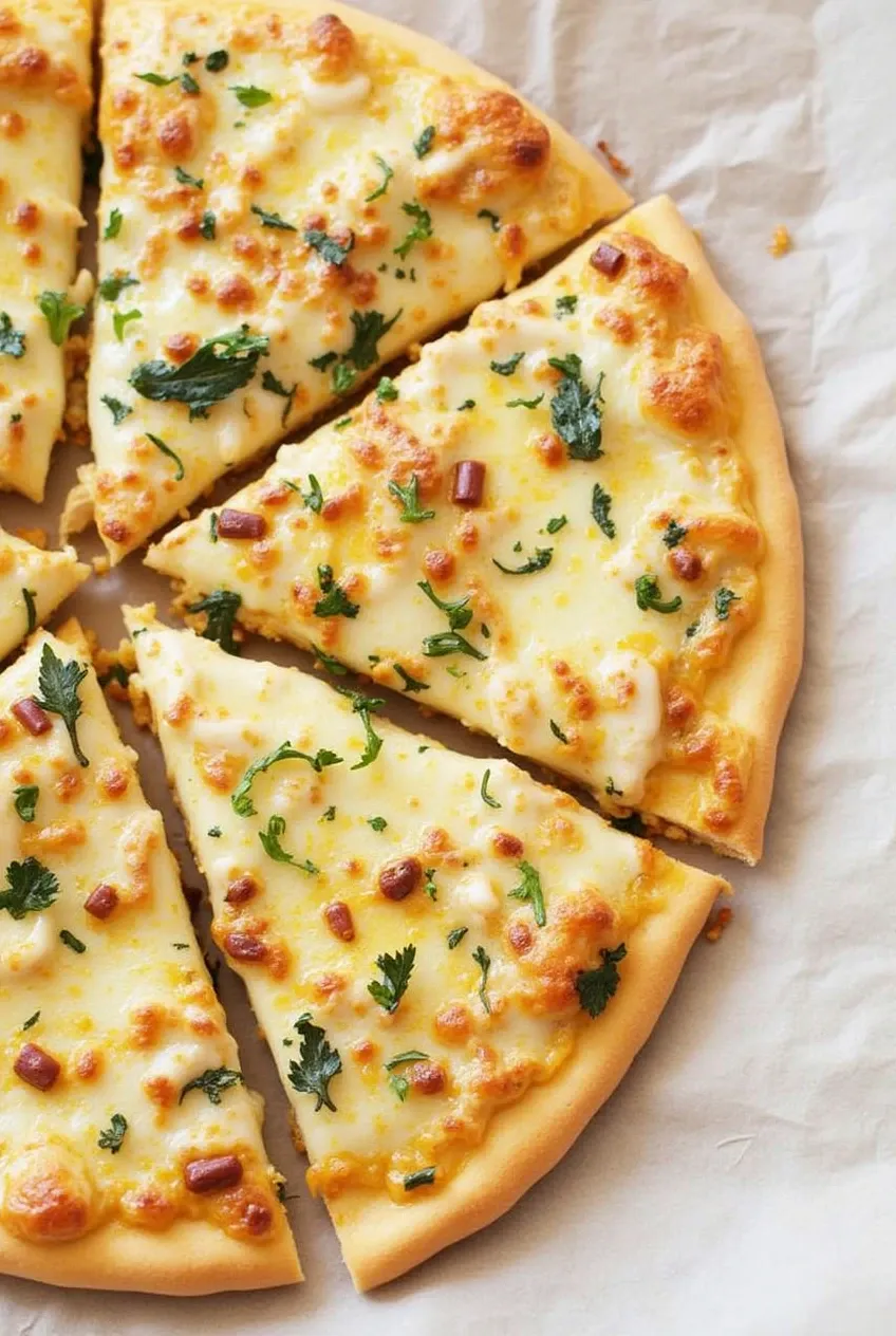 chicken caesar pizza