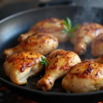 cooking chicken on blackstone