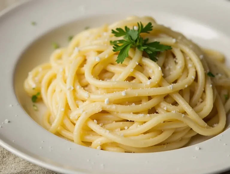 white pasta sauce